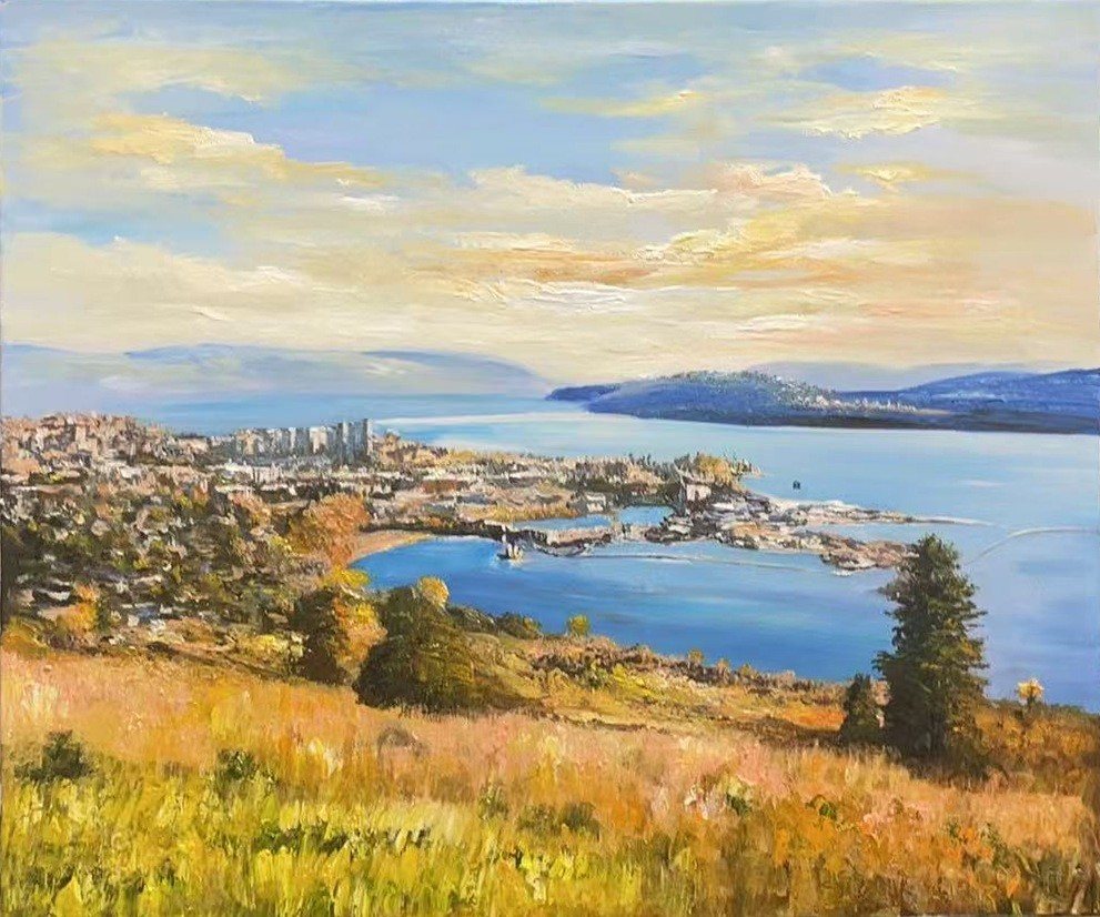 The same painting cut out, straightened and colour-corrected